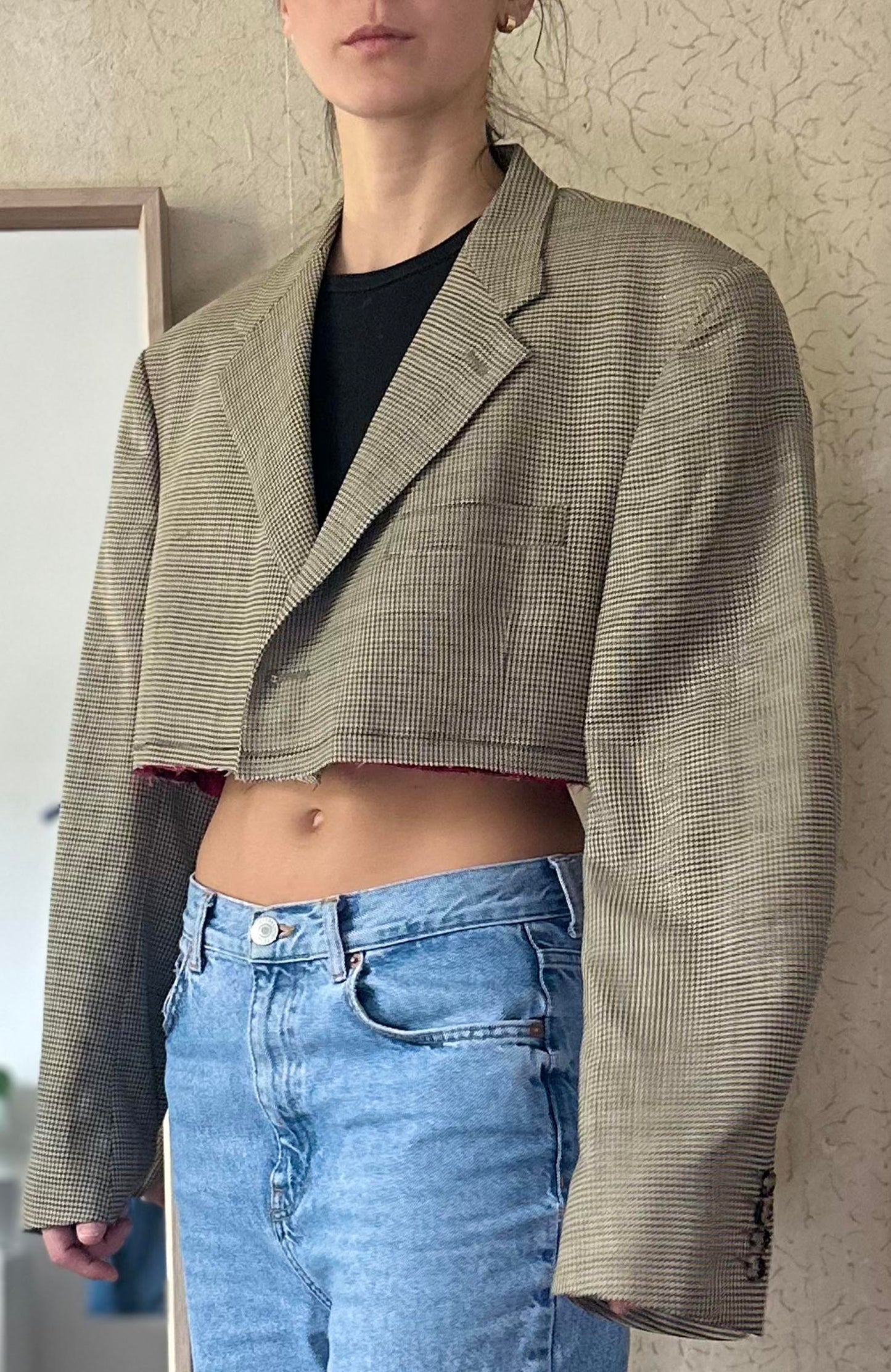 Reg Cropt Blazer